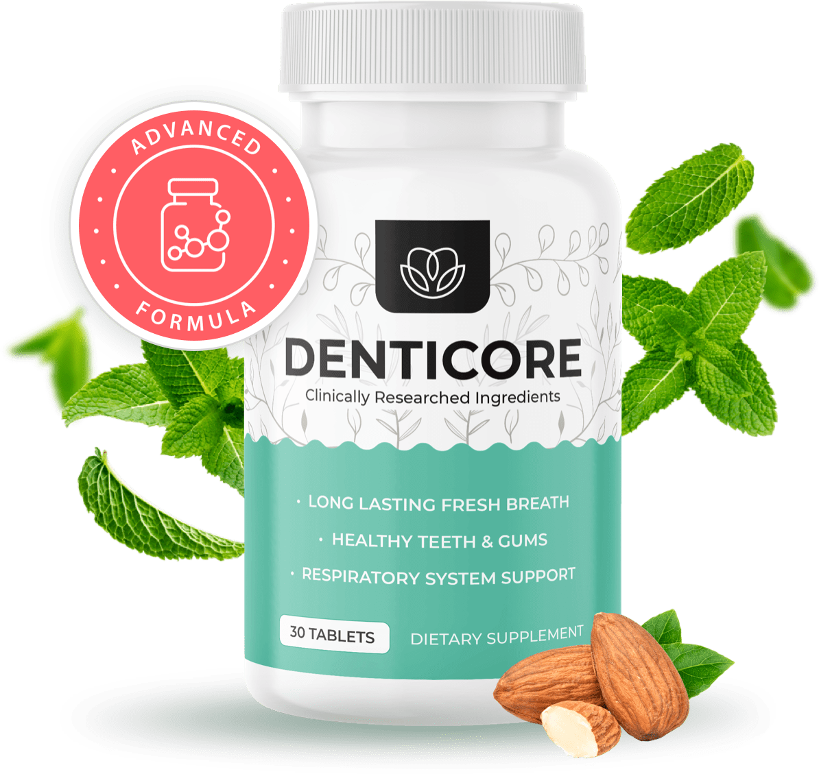 DentiCore supplement bottle
